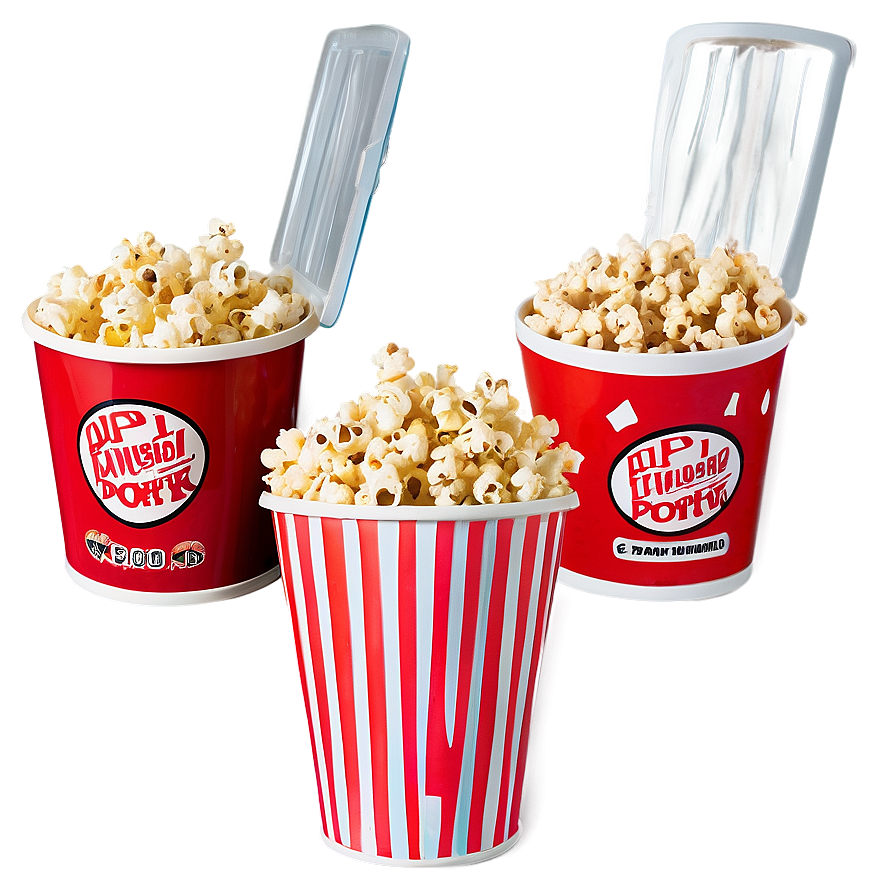 Family Size Popcorn Bucket Combo Png 06132024