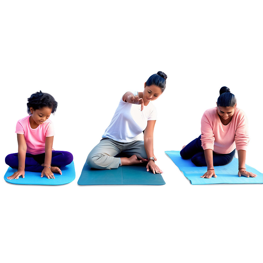 Family Yoga Session Png 9