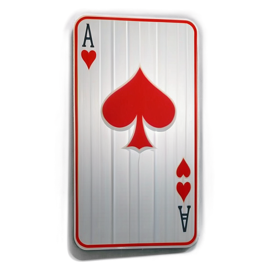 Fancy Ace Card Png 06252024