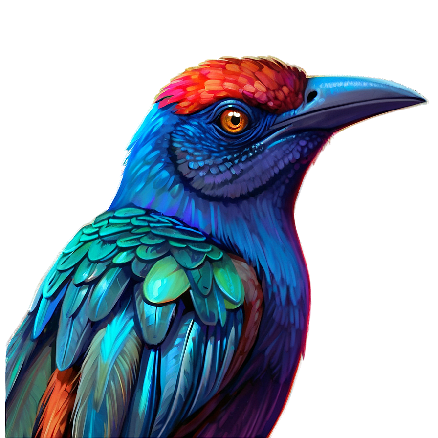 Fancy Bird Png 06242024