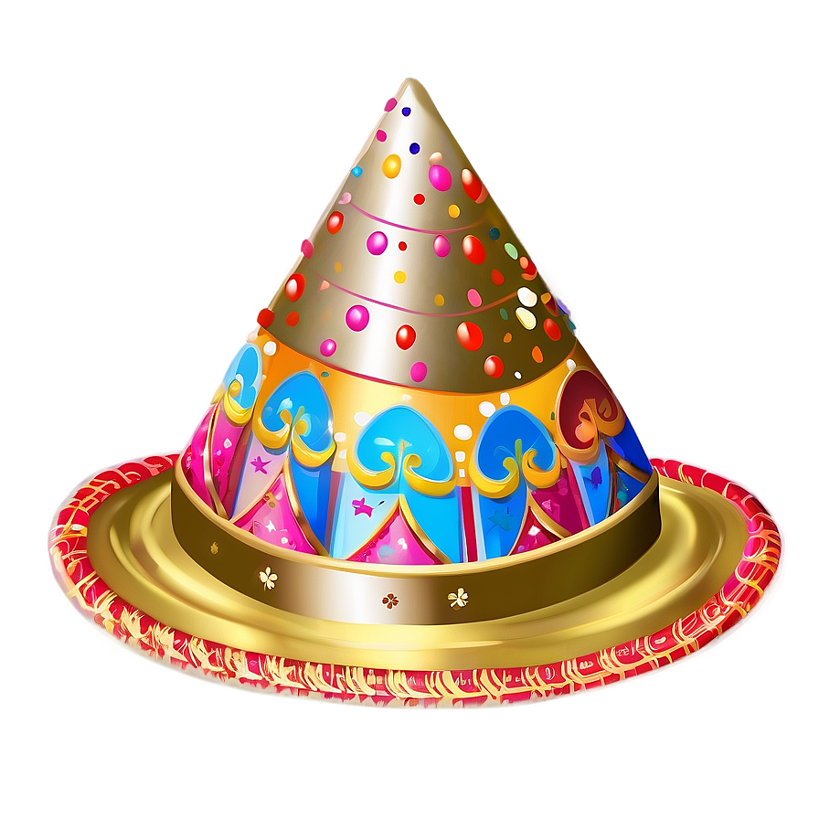 Fancy Birthday Hat Png Pot