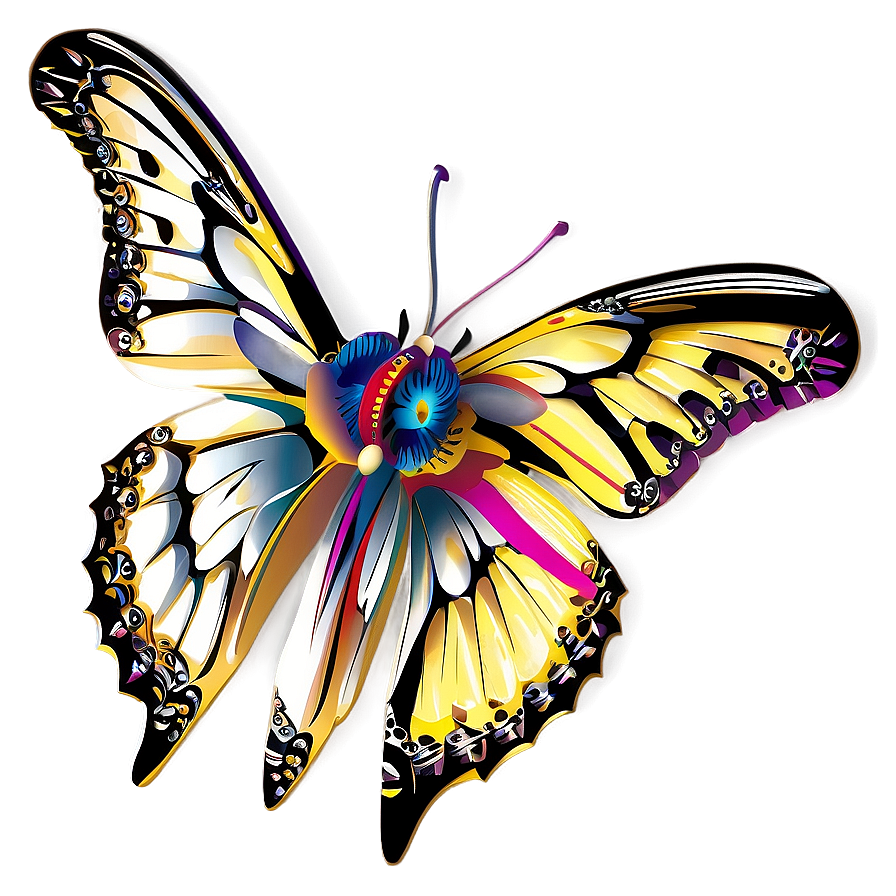 Fancy Butterfly Outline Png 05252024