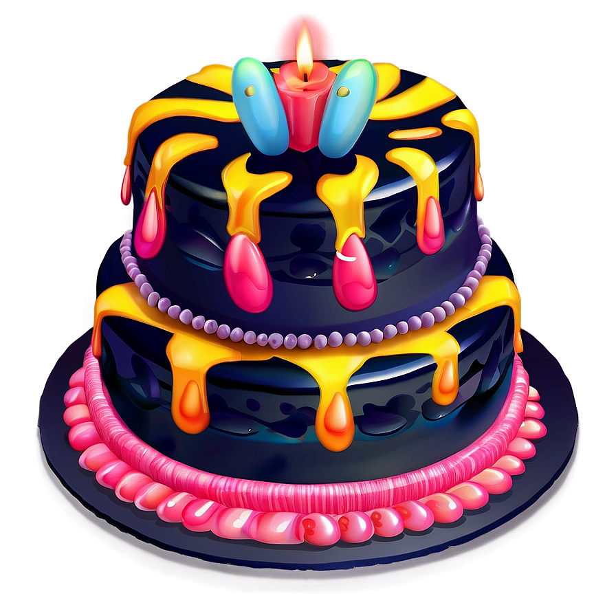 Fancy Cake Emoji Png Ous Image