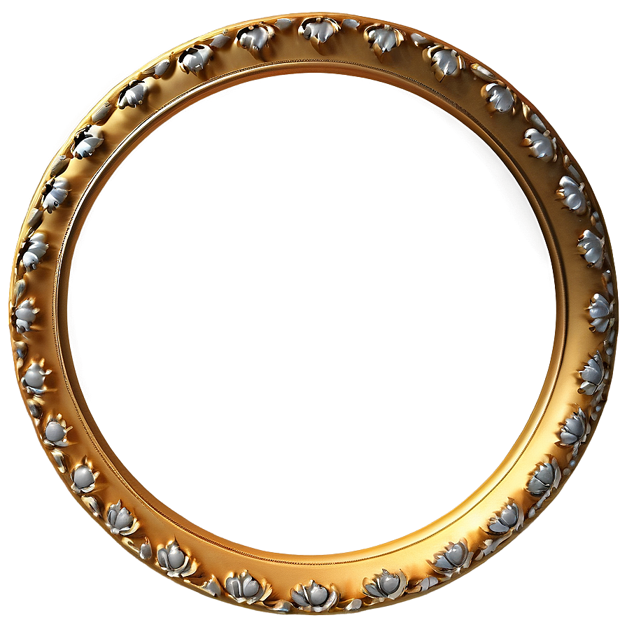 Fancy Circle Frame Png 69