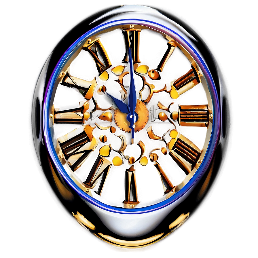 Fancy Clock Png 06242024