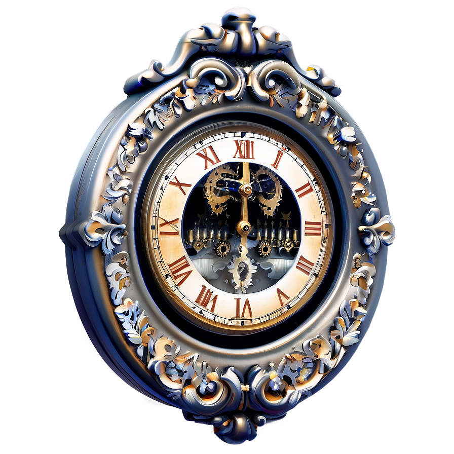 Fancy Clock Png Uxx83