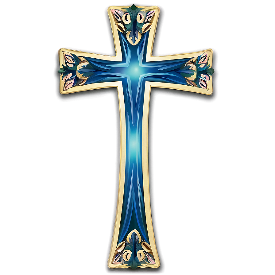 Fancy Cross Pattern Png 06292024