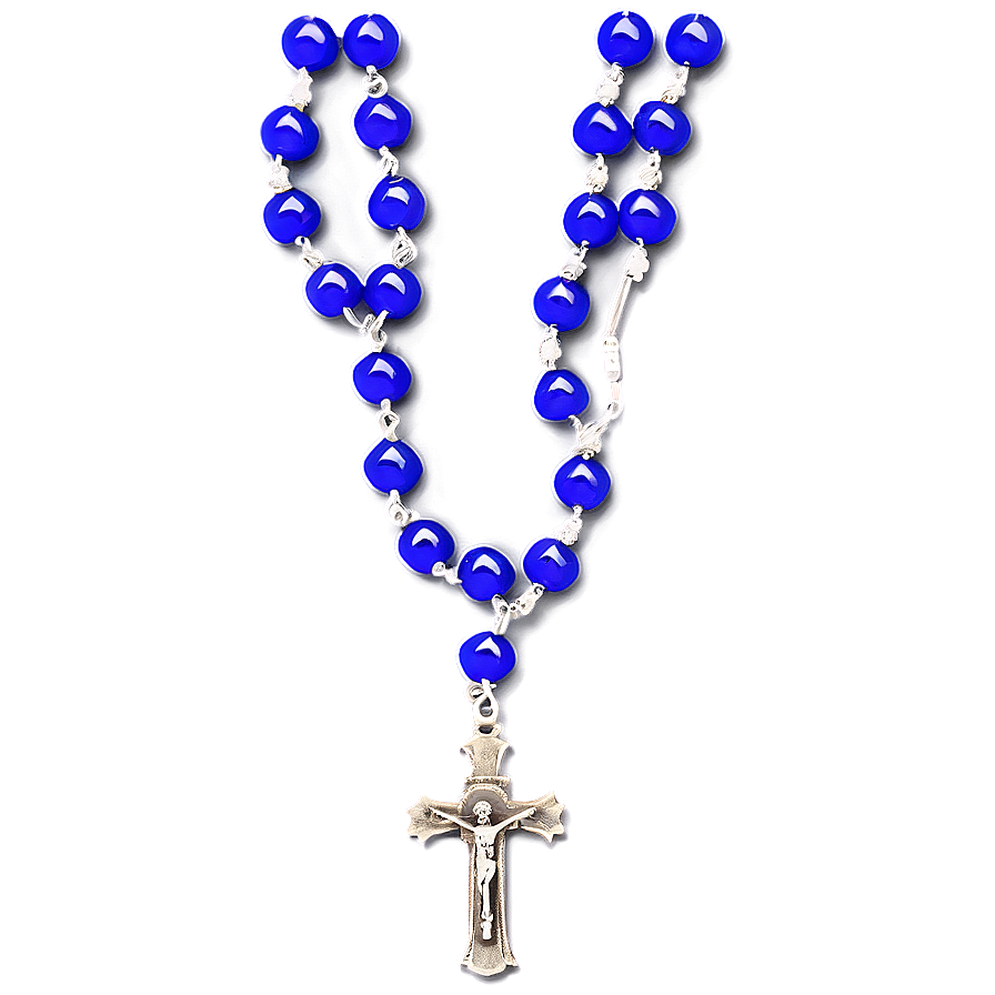 Fancy Cross Rosary Png Orr