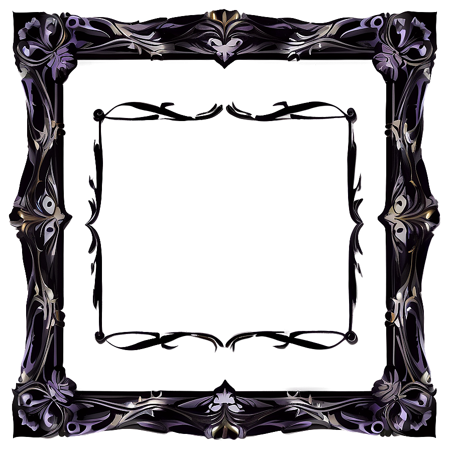 Fancy Decorative Frame Png Umn