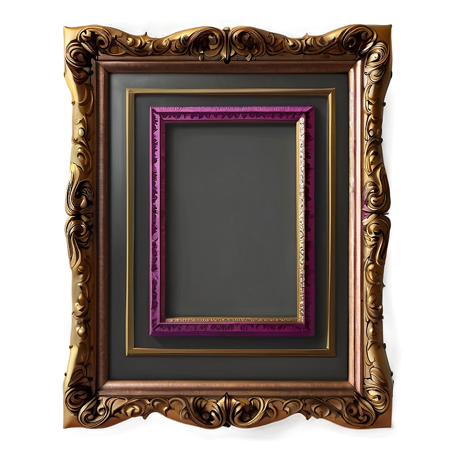 Fancy Frame Clipart Png 06132024