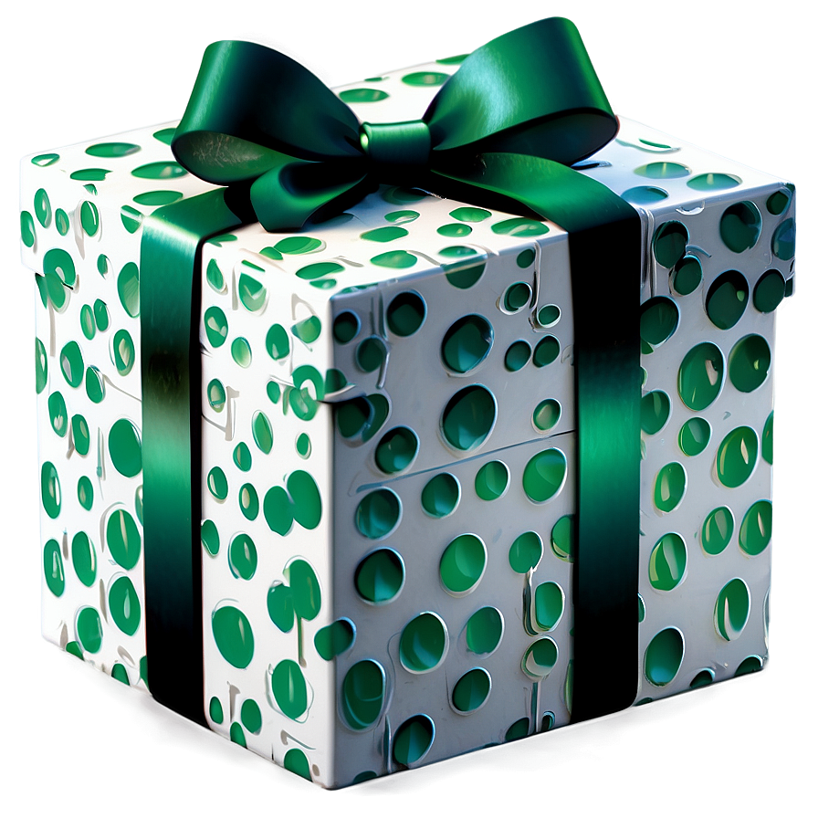 Fancy Green Box Png 6