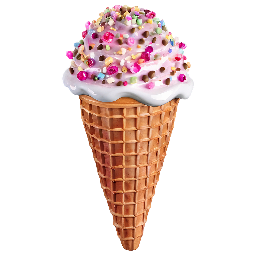 Fancy Ice Cream Cone Png Gni27