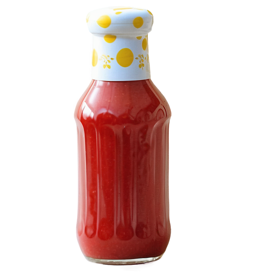 Fancy Ketchup Bottle Png Rlx82