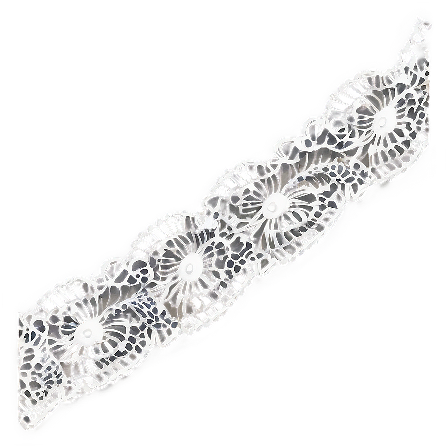 Fancy Lace Line Illustration Png 06122024