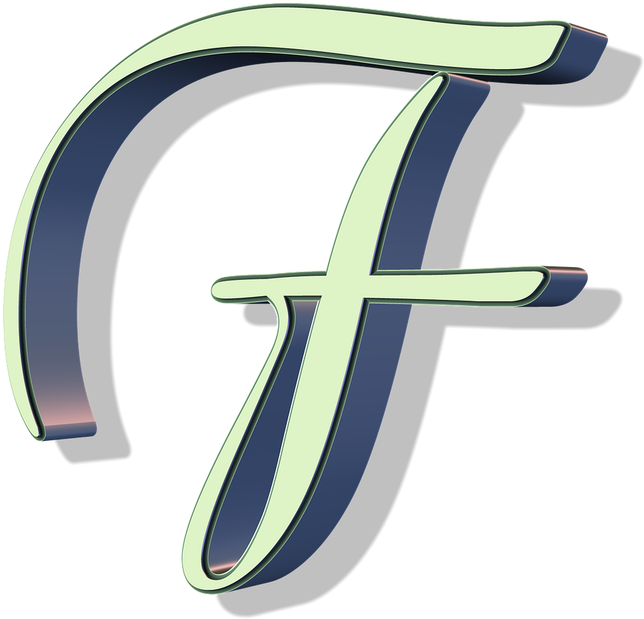 Fancy Letter F Design