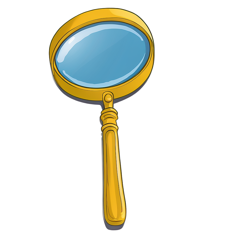 Fancy Magnifying Glass Png Lmo