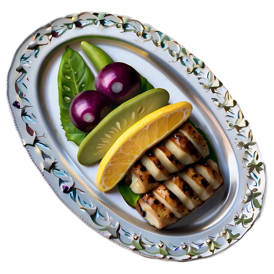 Fancy Plate Png 06242024