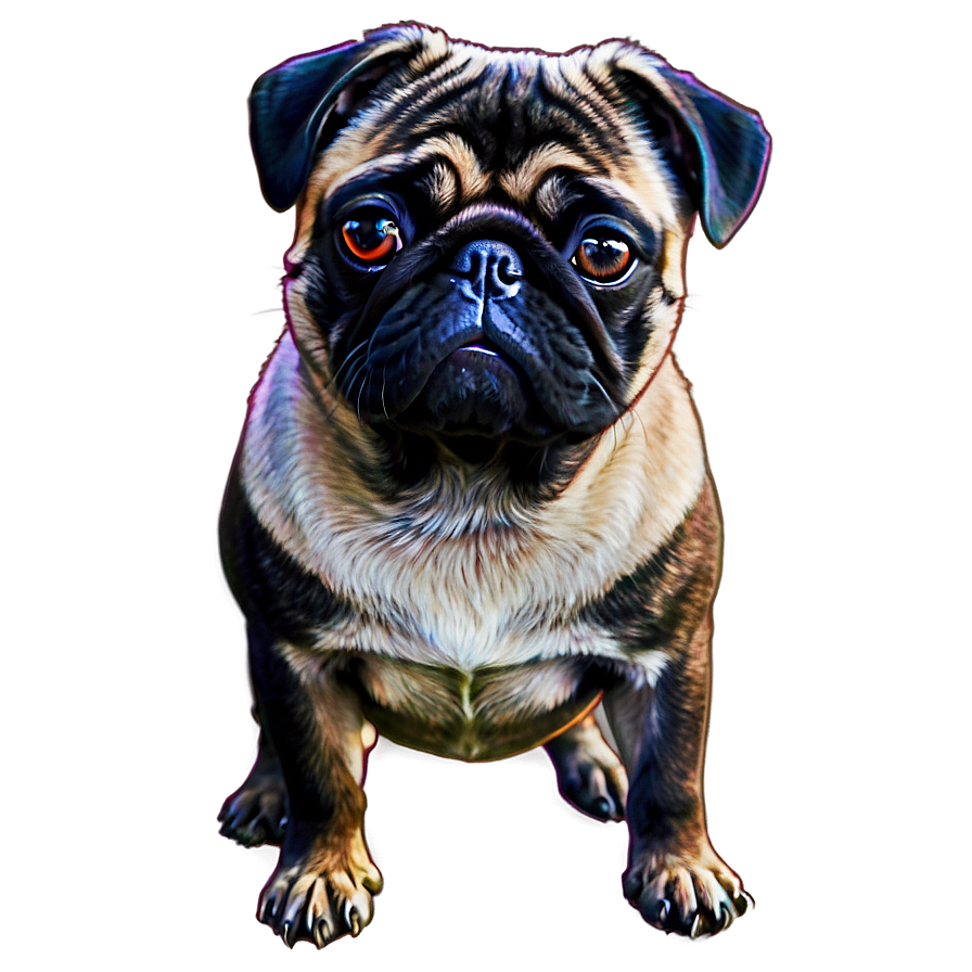 Fancy Pug Png Dmj