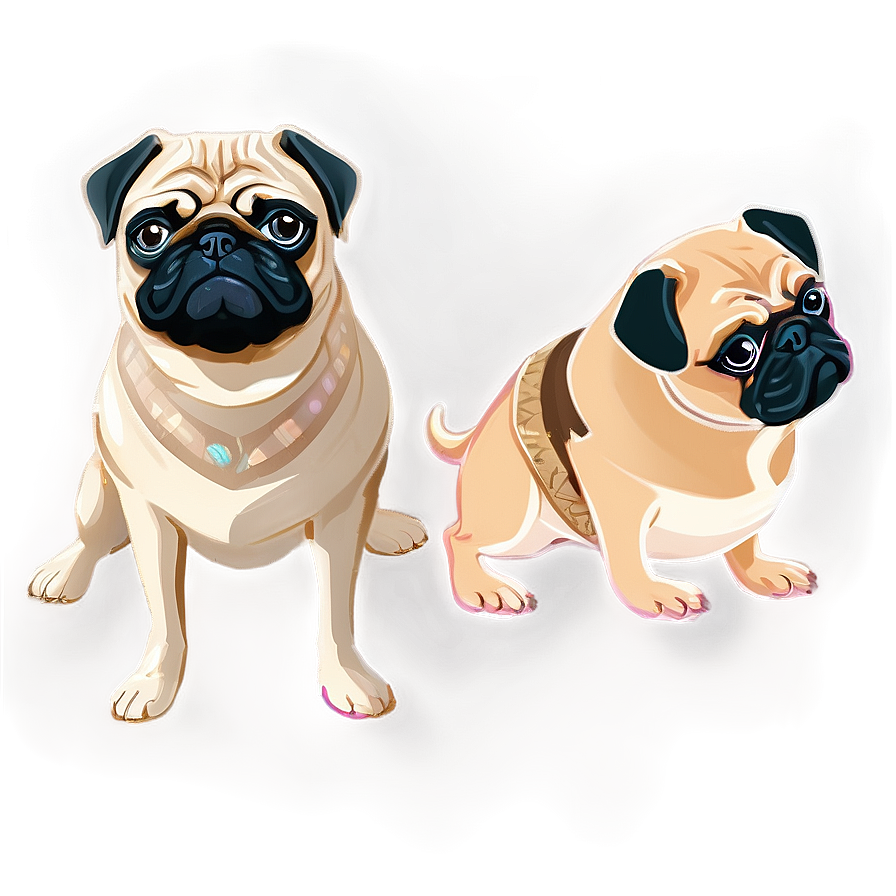 Fancy Pug Png Rdp18