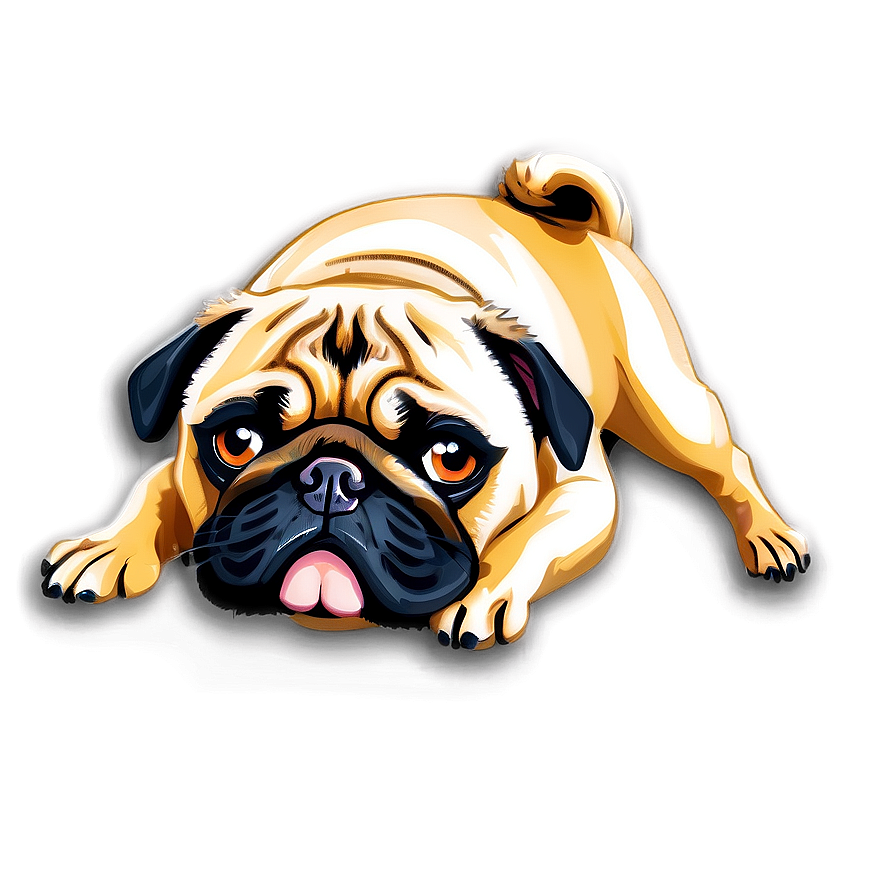 Fancy Pug Png Xux18