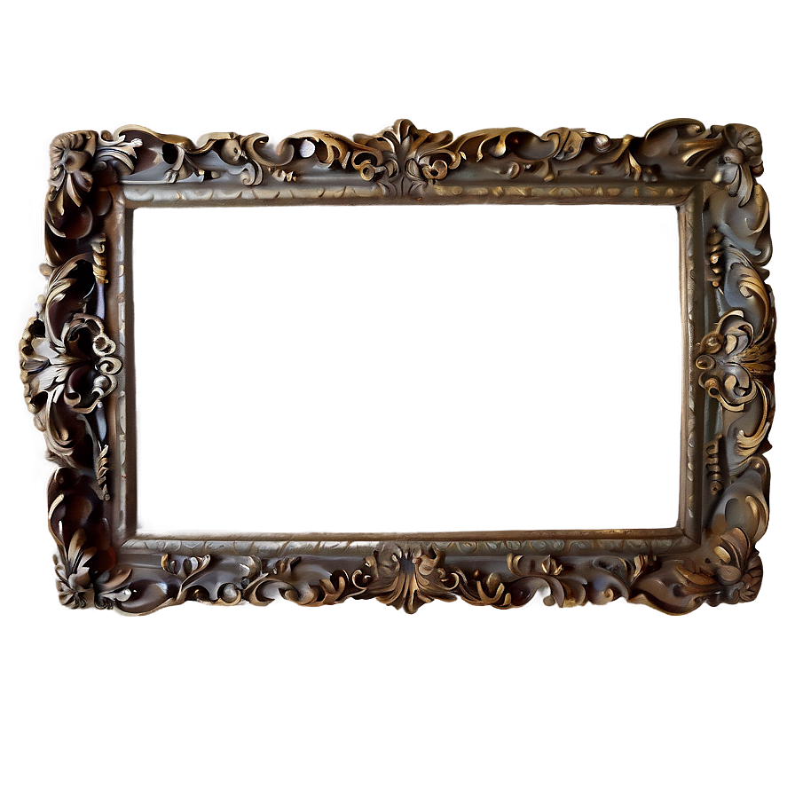 Fancy Rectangle Frame Png 40