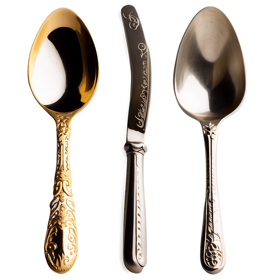 Fancy Spoon Png 06242024