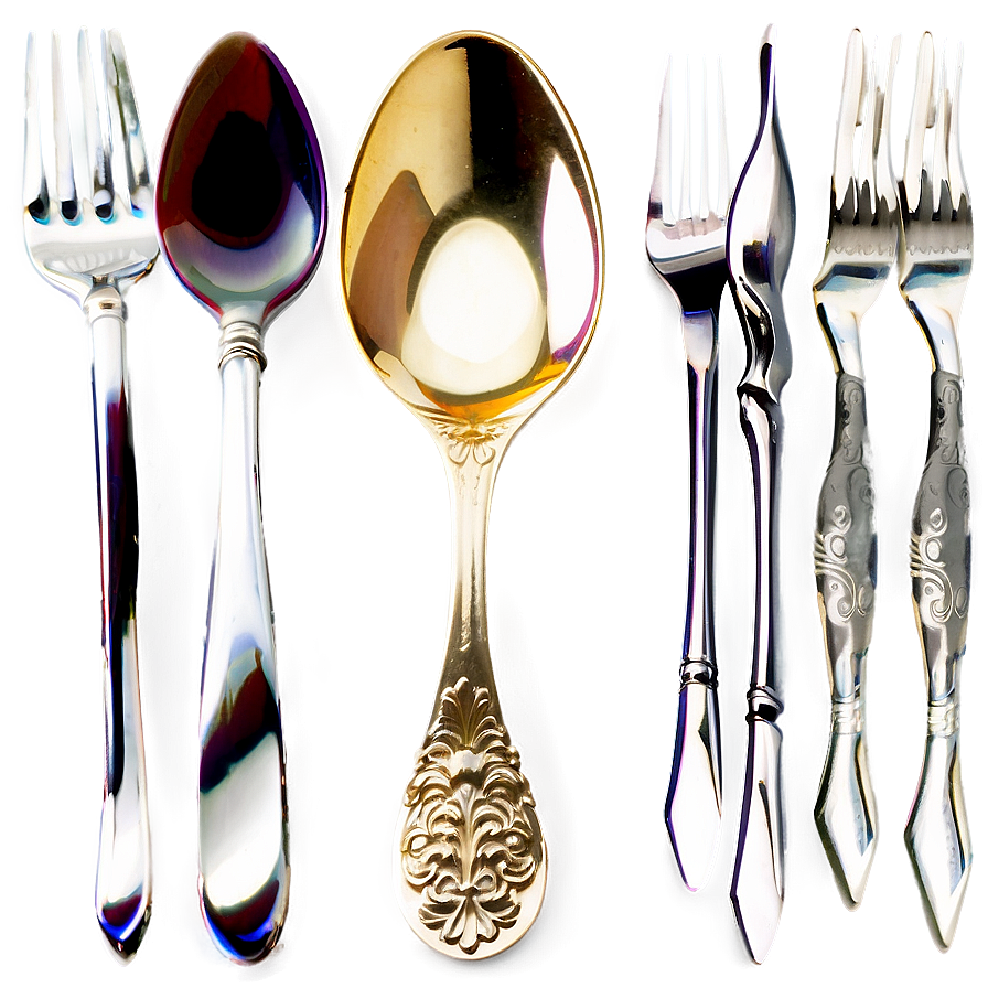 Fancy Spoon Png 31