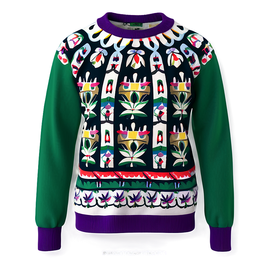 Fancy Sweater Pattern Png 95