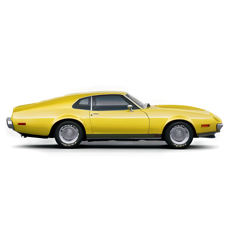 Fancy Yellow Car Detail Png 89