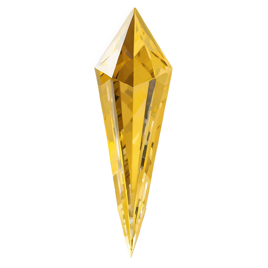 Fancy Yellow Diamond Gem Png Mdk43