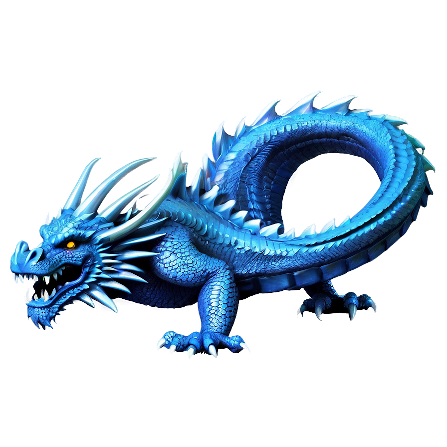 Fantasy Blue Dragon Png 79