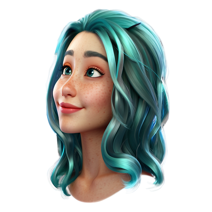 Fantasy Cartoon Hair Png 58