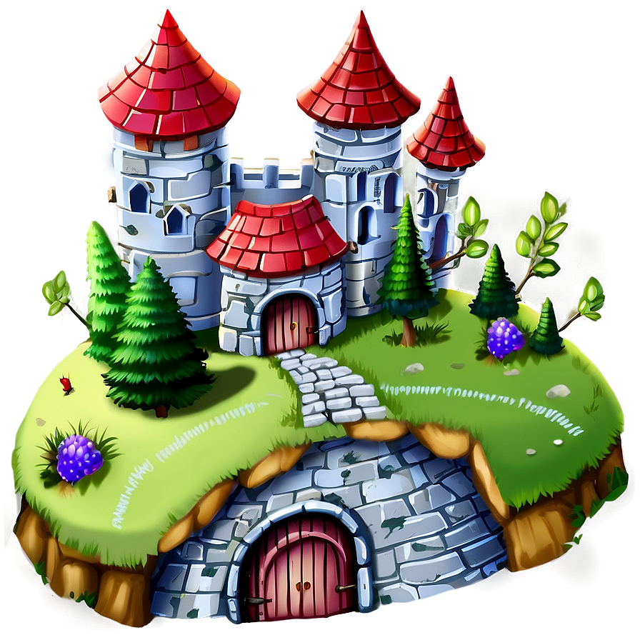 Fantasy Castle Png 46