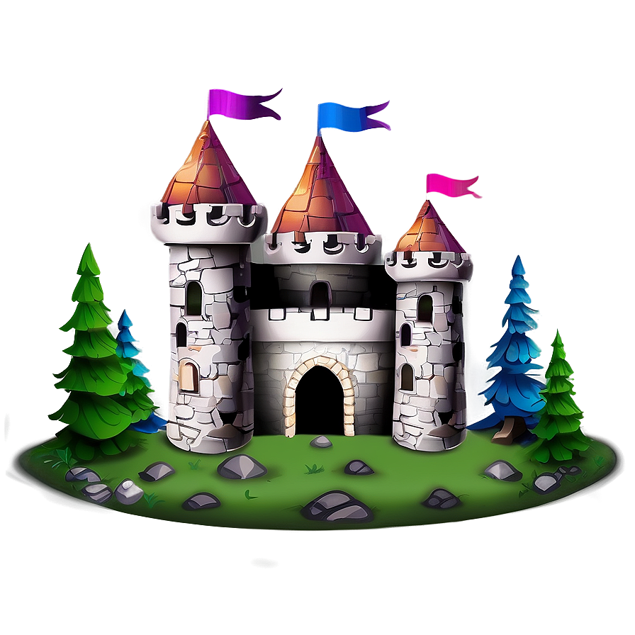 Fantasy Castle Png Dke45