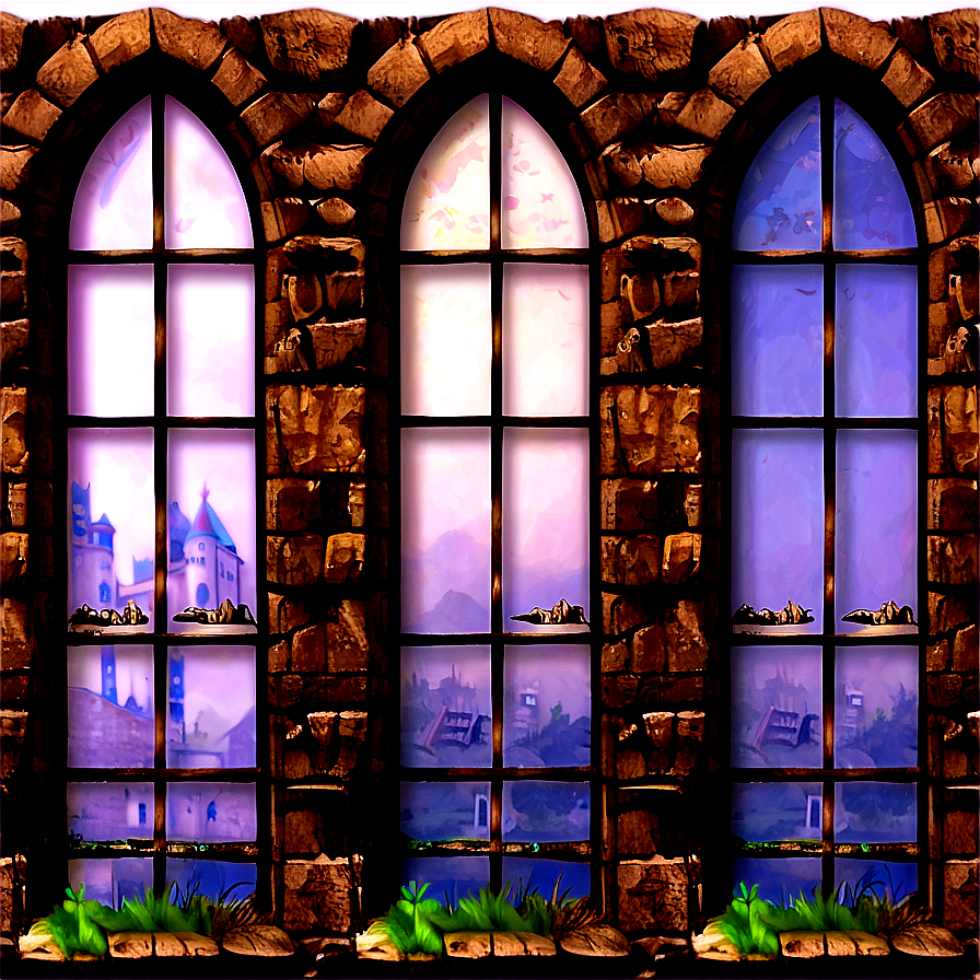 Fantasy Castle Windows Png 06112024