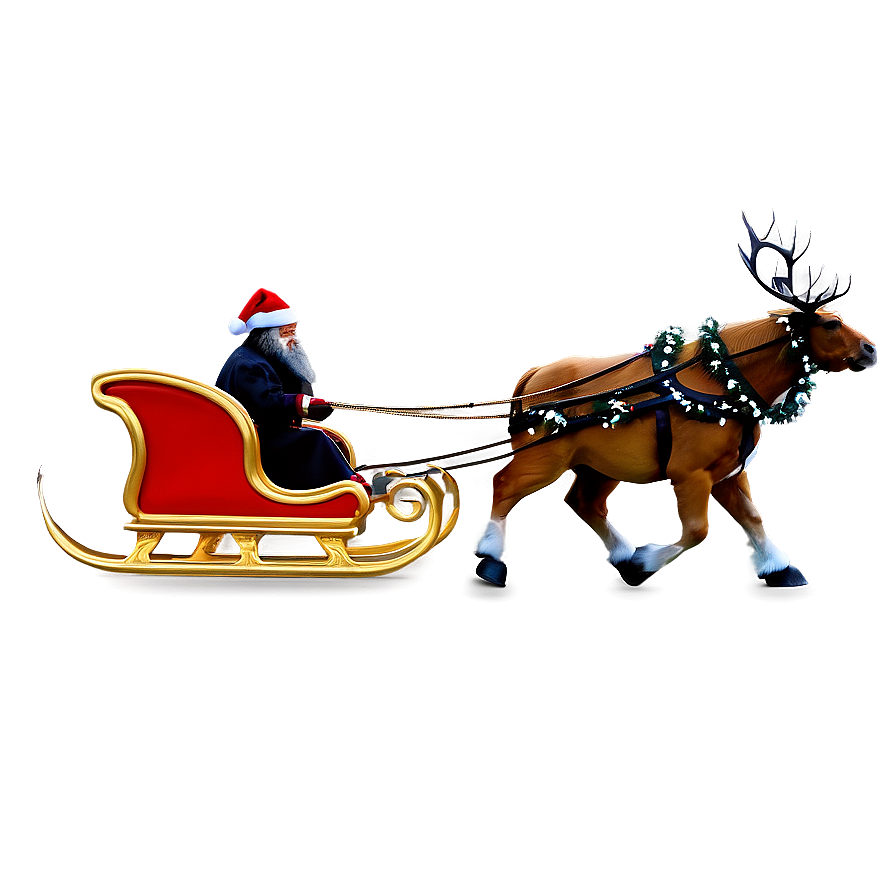 Fantasy Christmas Sleigh Png Tuc