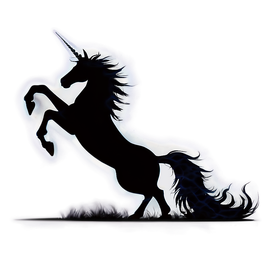 Fantasy Creature Unicorn Silhouette Png Scx20