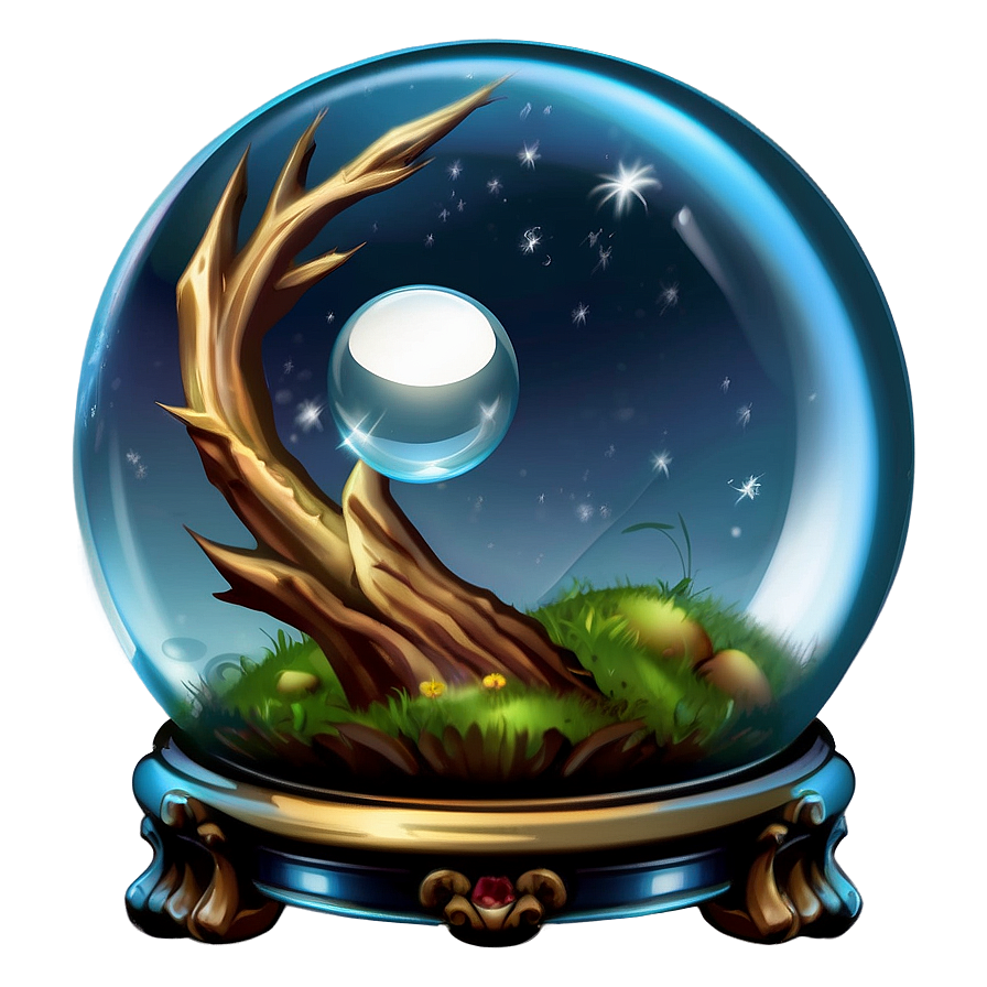 Fantasy Crystal Ball Png 06232024