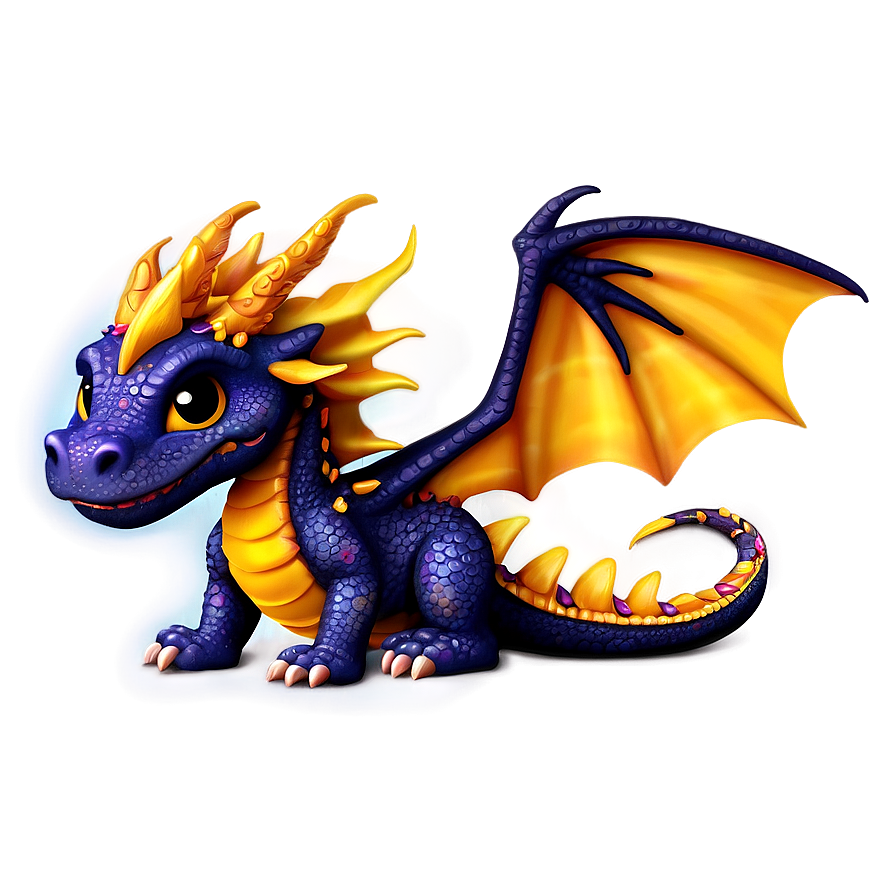 Fantasy Cute Dragon Png Knp5