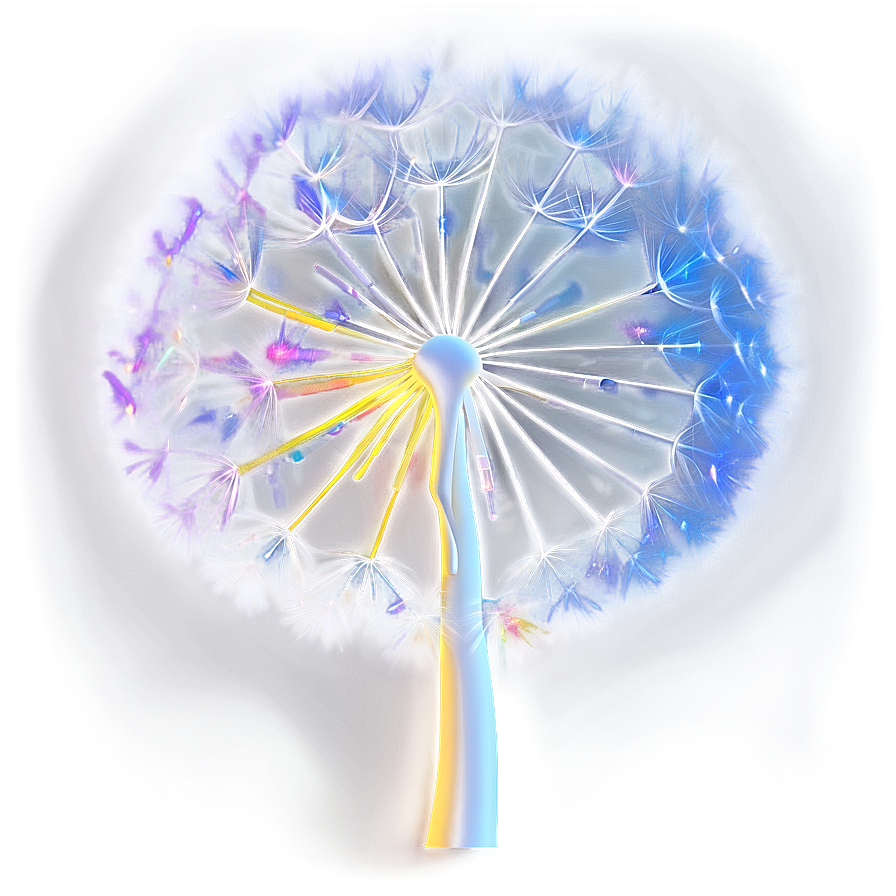 Fantasy Dandelion Glow Png 05242024