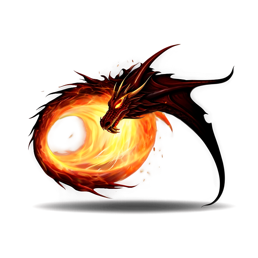 Fantasy Dragon Flames Png 96