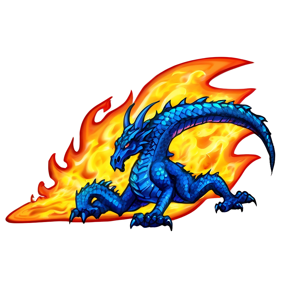 Fantasy Dragon Flames Png Ghb20