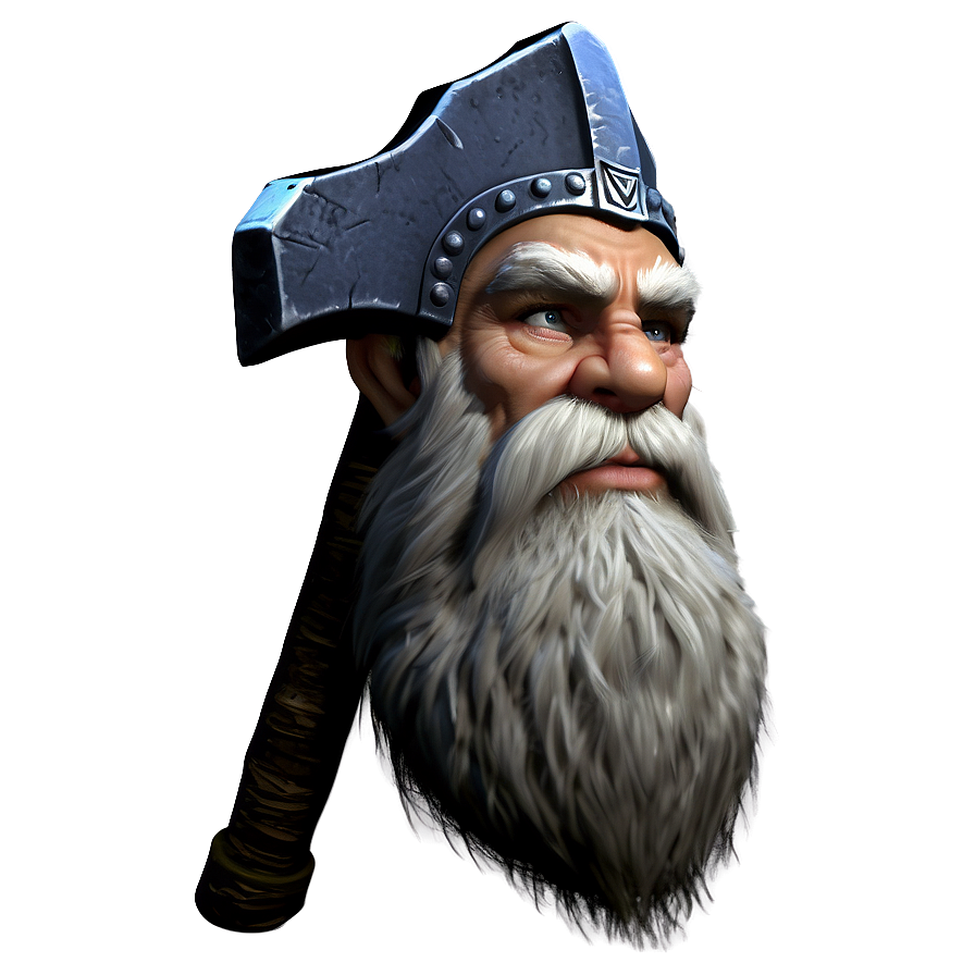 Fantasy Dwarf Axe Png Hqb