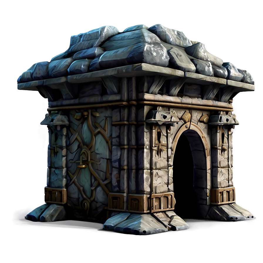 Fantasy Dwarven City Png Toq64