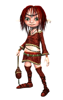 Fantasy Elf Character Illustration