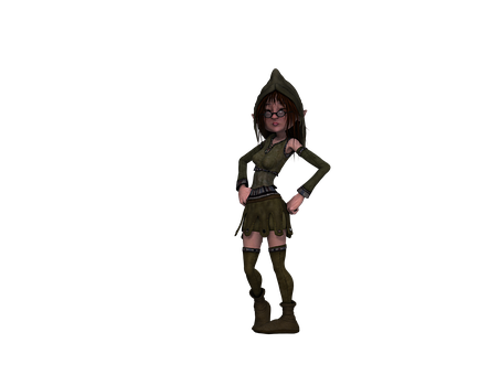 Fantasy Elf Costume Character