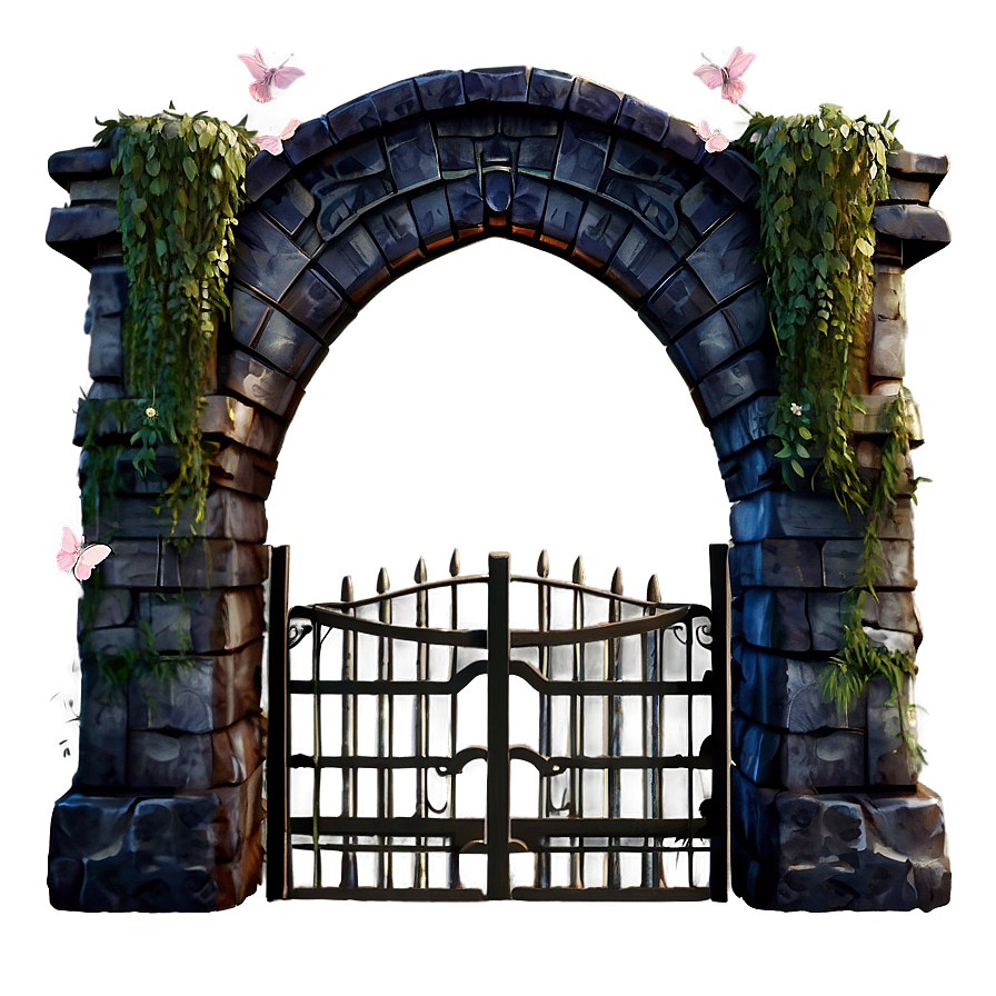 Fantasy Fairy Tale Gate Png 05242024