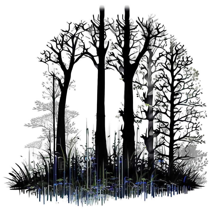 Fantasy Forest Silhouette Png Dbd