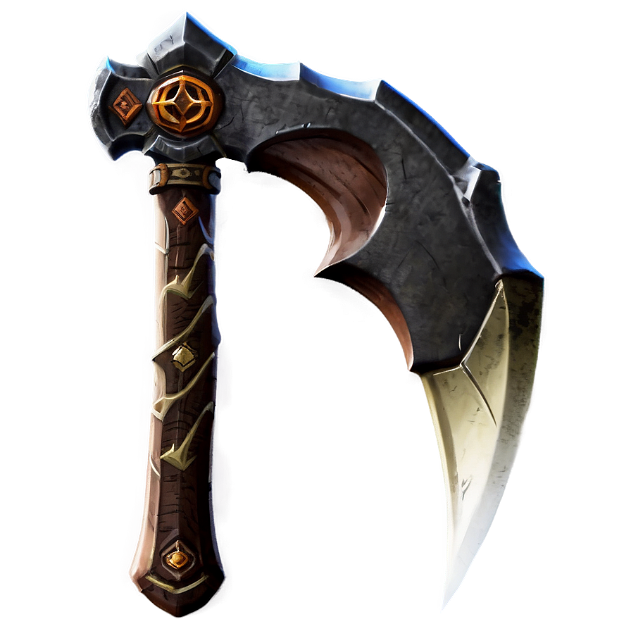 Fantasy Game Axe Png 05252024