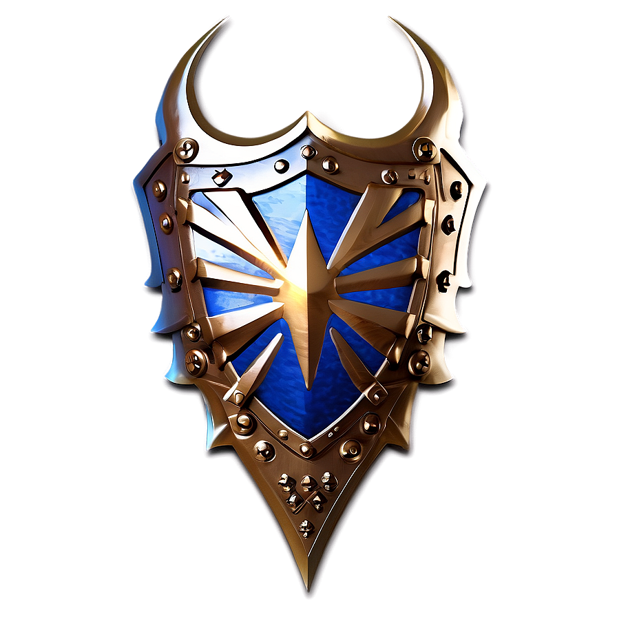 Fantasy Gold Shield Png 93